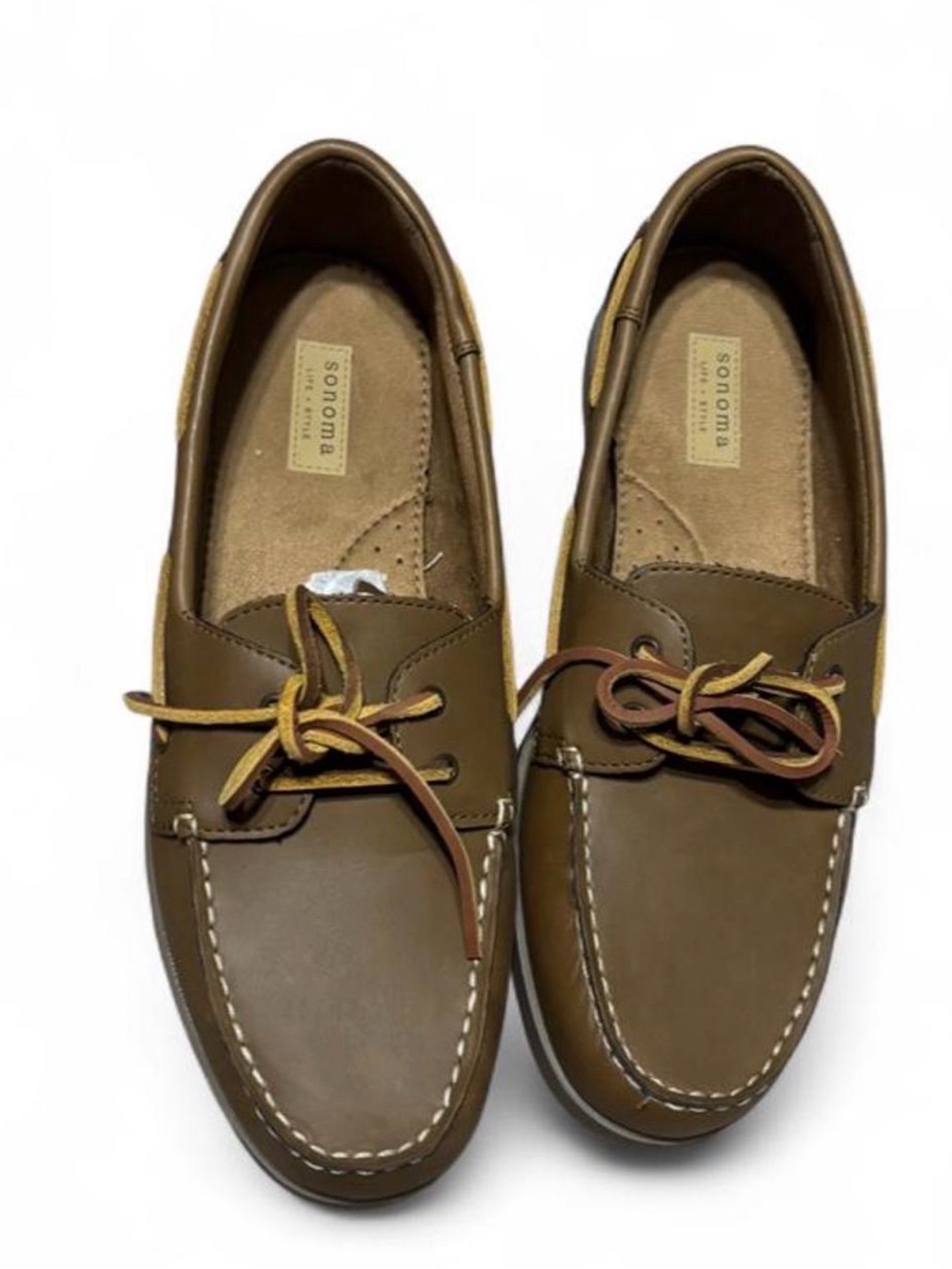 Sonoma 12 brown leather shoes (never worn)